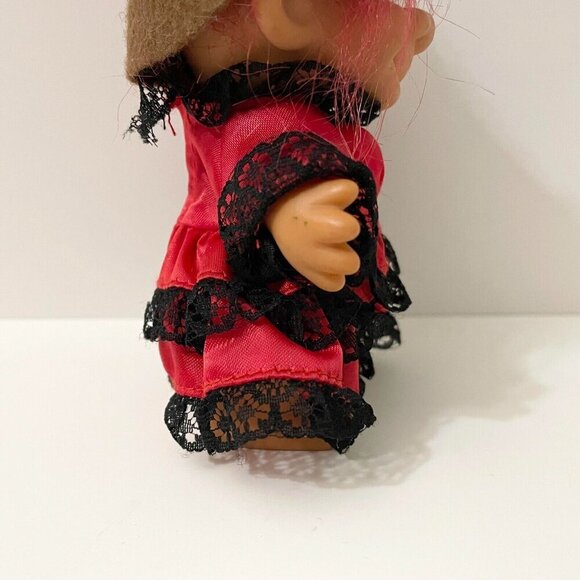 Vintage Around the World Troll Spain Dress 5 Inch Tall Doll - Picture 10 of 16